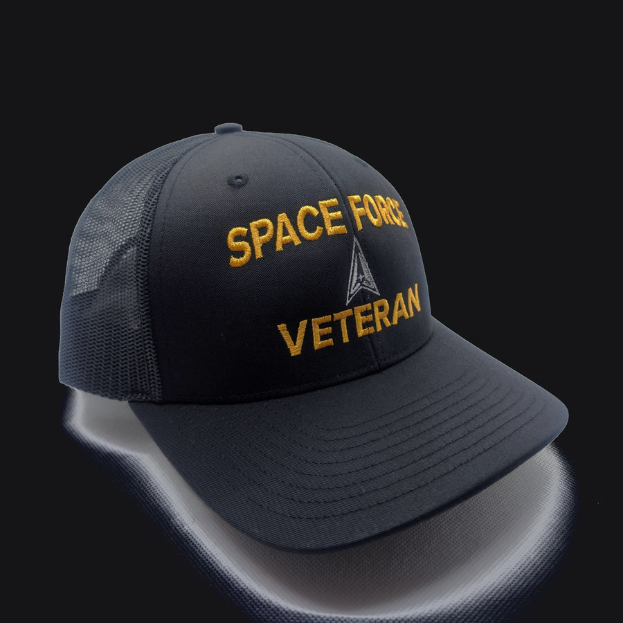 Space Force Veteran Hat, angled view